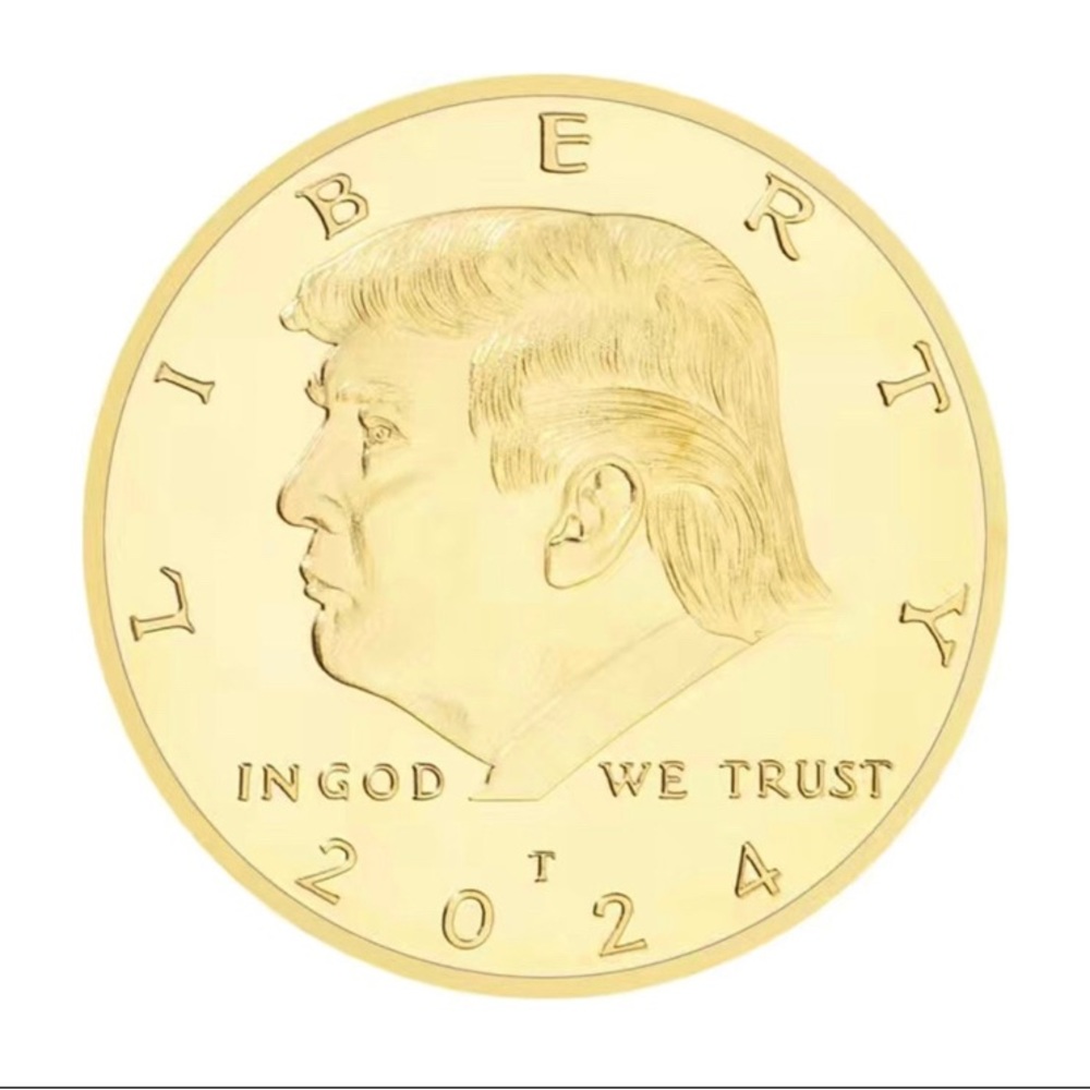Donald Trump President Gold Coin